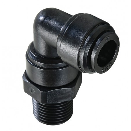 Gomito Girevole Maschio Cilindrico BSPP