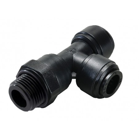 T Laterale Girevole Maschio Cilindrico BSPP