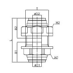 Raccordo Passaparete