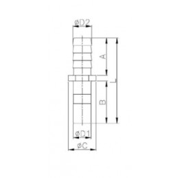 Codolo Diritto Portagomma