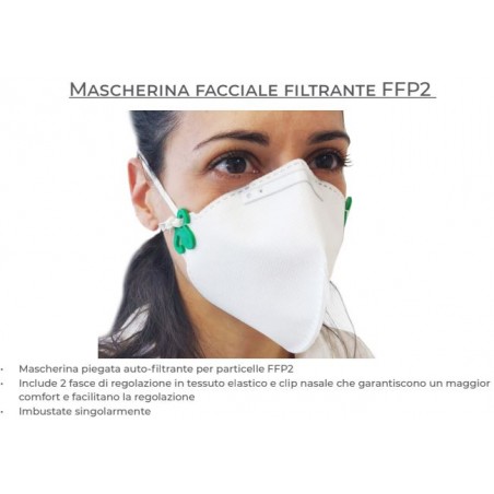 Mascherina facciale Filtrante FFP2