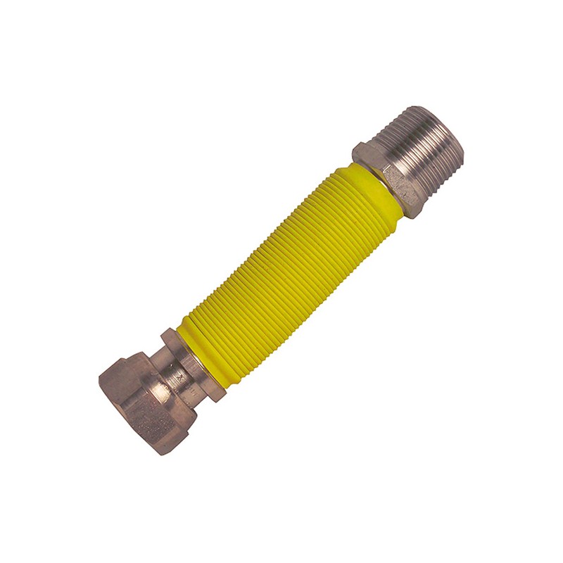 GIUNTO ADATTATORE RIVESTITO IN ACCIAIO INOX