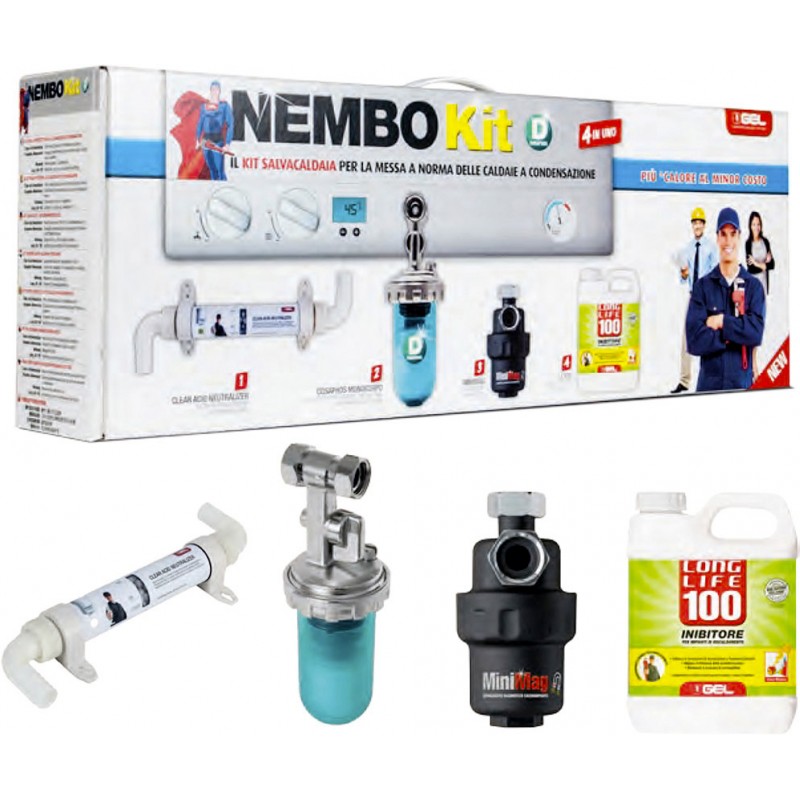 KIT FILTRO DEFANGATORE MAGNETICO NEMBOKIT D