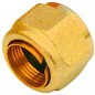 RACCORDO NICHELATO CON GOMMA NBR PER TUBO RAME 1/2x12