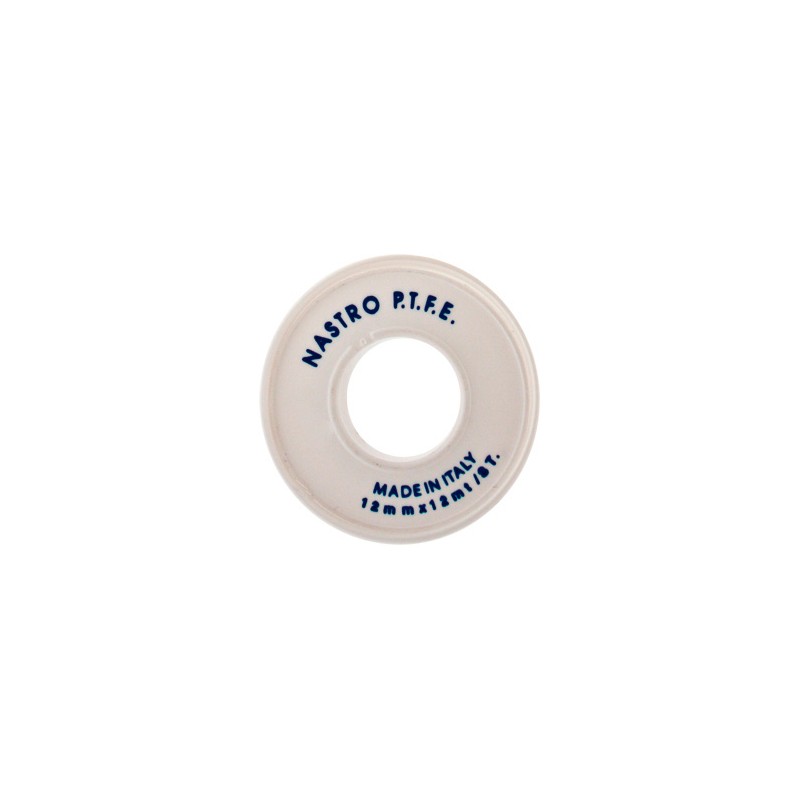 NASTRO PTFE IN ROTOLI UNIGASITALY 1/2 X 12 MT SPESSORE 0,075