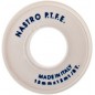 NASTRO PTFE IN ROTOLI UNIGASITALY 1/2 X 12 MT SPESSORE 0,075
