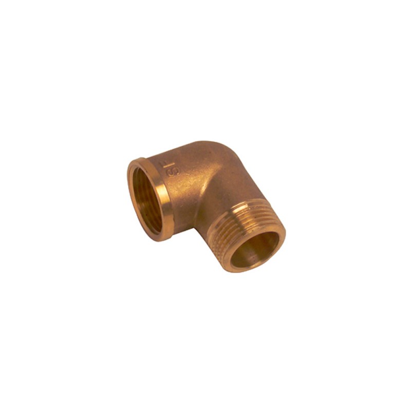 GOMITO M.F. IN OTTONE GIALLO 3/4