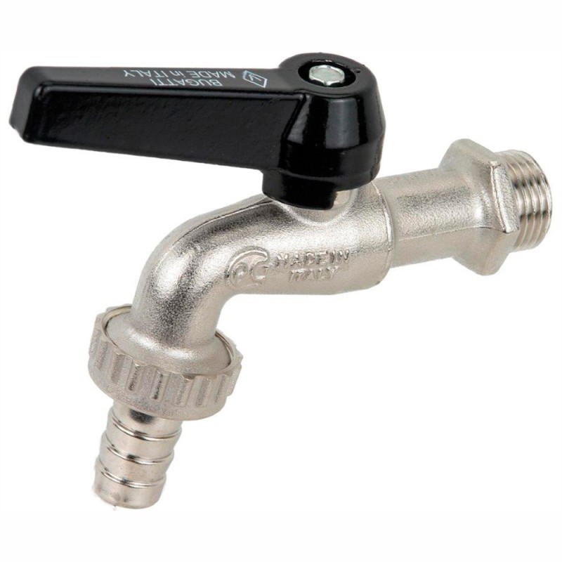 RUBINETTO ECO A SFERA CON PORTAGOMMA 3/4