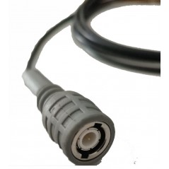 Cavo (RG174) lungo 2,5 GREY BLACK - NEUTAL +  con connettore BNCM