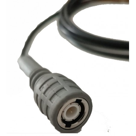 Cavo (RG174) lungo 2,5 GREY BLACK - NEUTAL +  con connettore BNCM