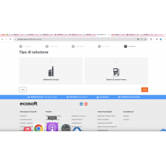 Addolcitore Bicorpo Volumetrico 30 litri resina