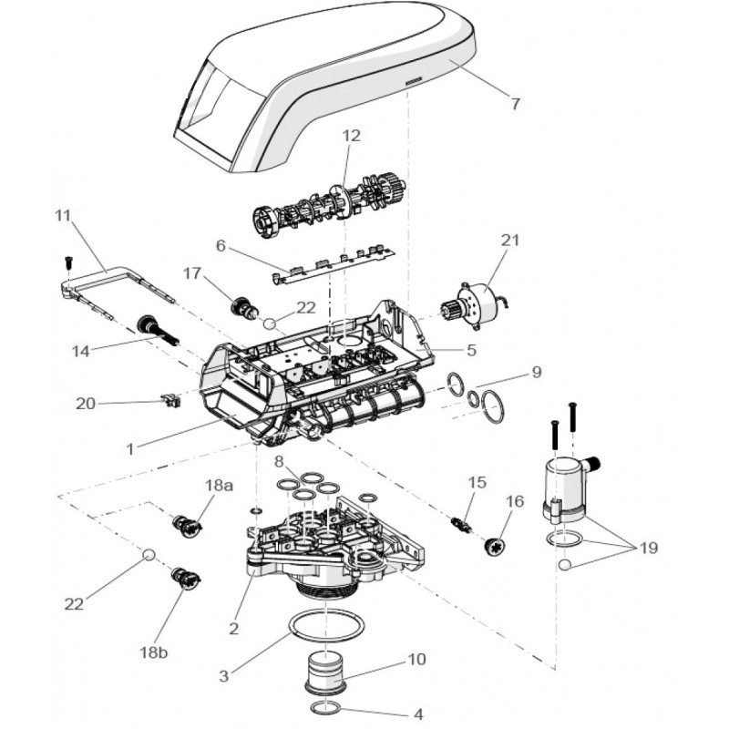 Ricambi Valvola Logix 255