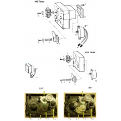 Ricambi Timer Serie 400 (440i-460i-460TC)