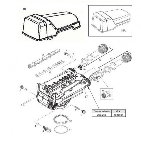 Ricambi Valvola 263-268-268FA/400