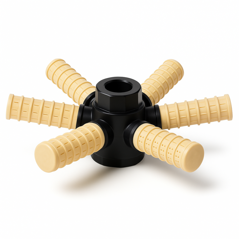 Raggiere di fondo per montaggio superiore