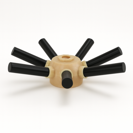 Raggiere di fondo per montaggio superiore