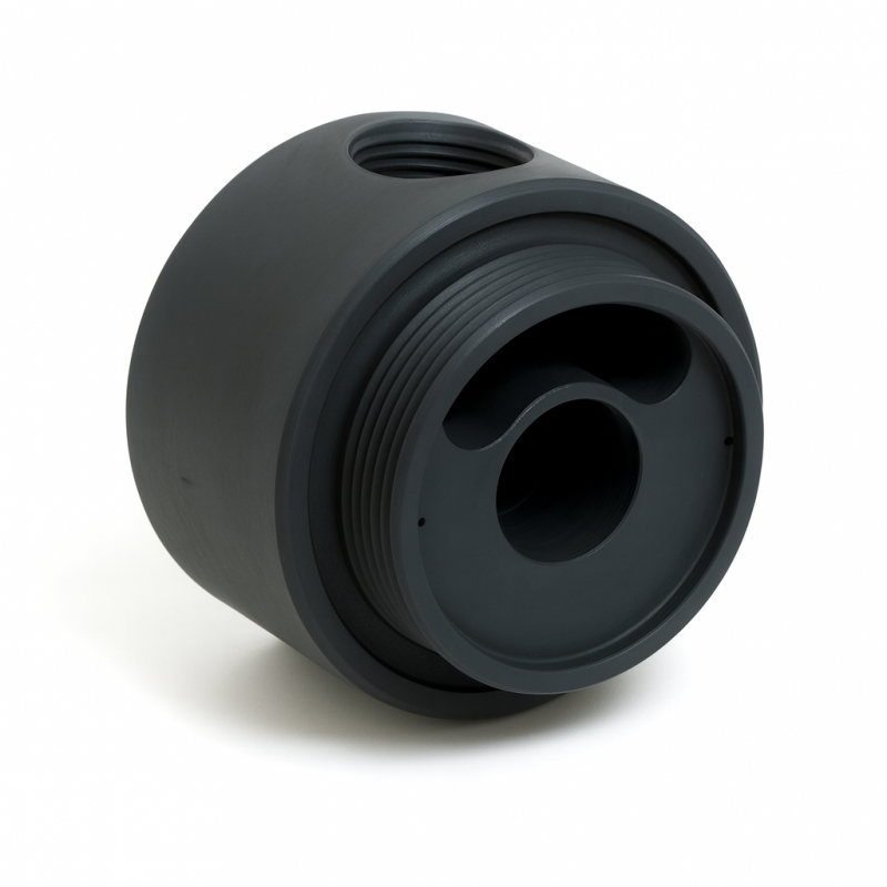 Adattatori in PVC per bombole, completi di o-ring in NBR