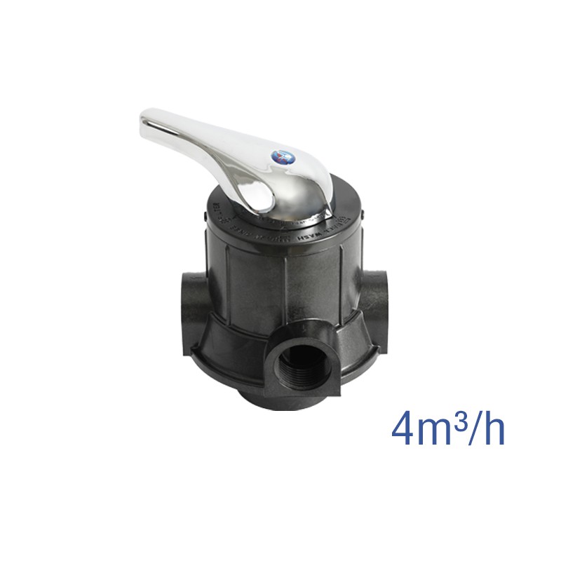 Valvola manuale multivie max 4 m³/h Valvola manuale multivie max 4 m³/h