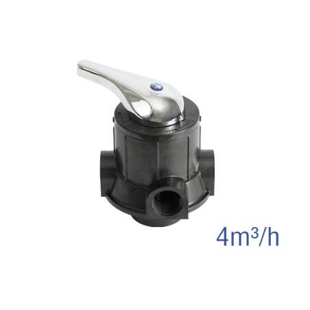 Valvola manuale multivie max 4 m³/h
