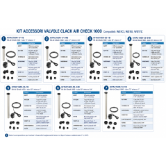 KIT ACCESSORI VALVOLE CLACK: WS1CI, WS1EI, WS1TC