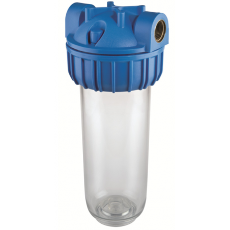 Contenitori MT a tre pezzi per Filtri a Cartuccia (Vaso Trasparente)