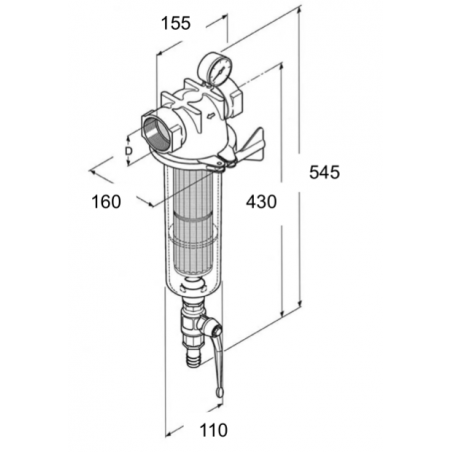 Contenitori Autopulenti con Cartuccia AISI 304