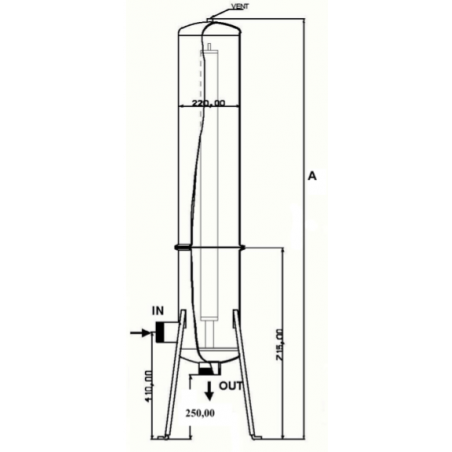 Contenitori Filtri a Cartuccia in AISI 316