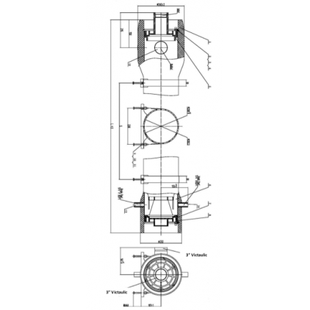 Contenitori Filtri MWG EuroFlow   Monocartuccia 40” ad Alta Portata Serie EF