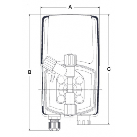 Pompa Dosatrice Verticali proporzionale Serie MF