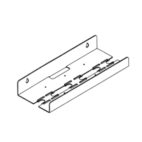 Staffa in Acciaio per Montaggio gruppo Osmosi a tre filtri